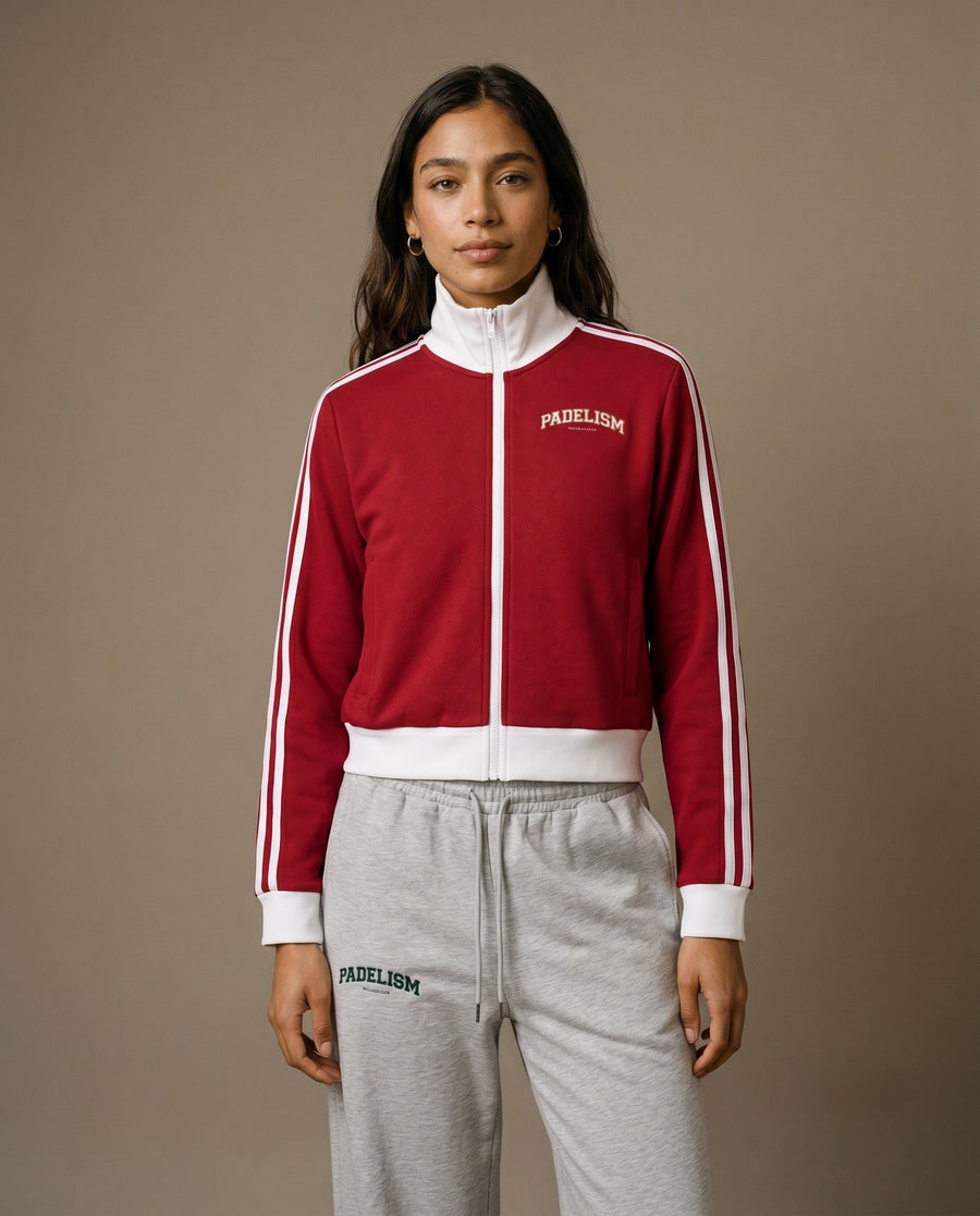 Padelism Track Jacket - Red