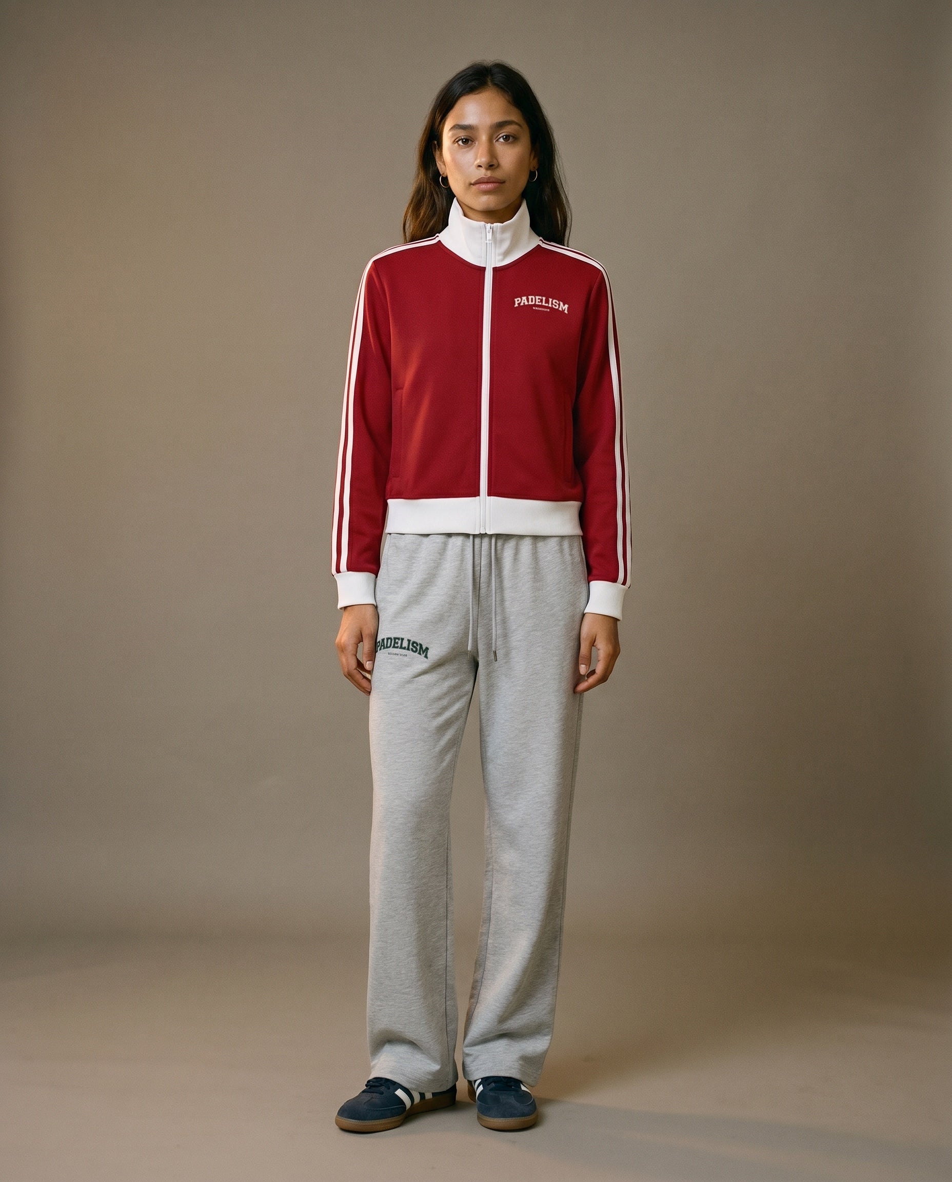 Padelism Track Jacket - Red