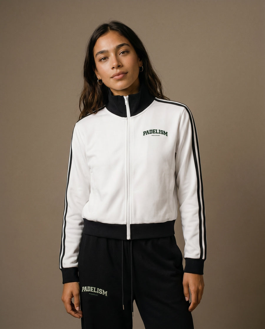 Padelism Track Jacket - White