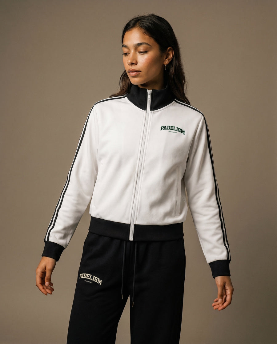 Padelism Track Jacket - White