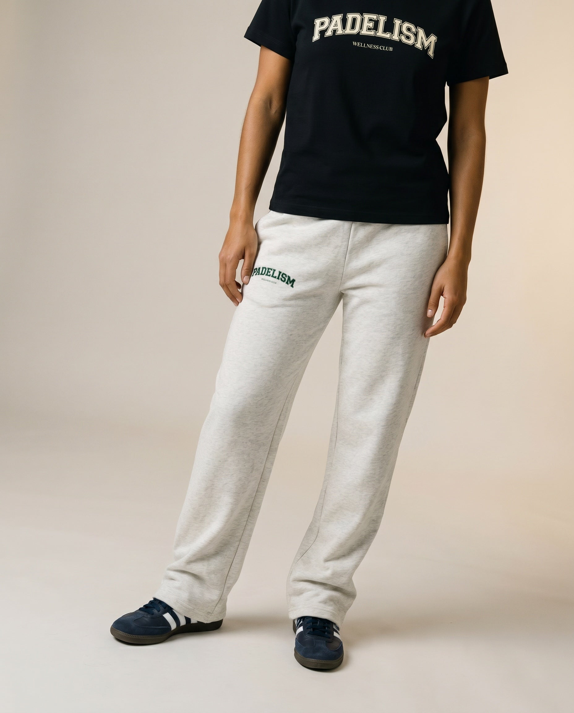 Padelism Wellness Club Pants - Oat Gray