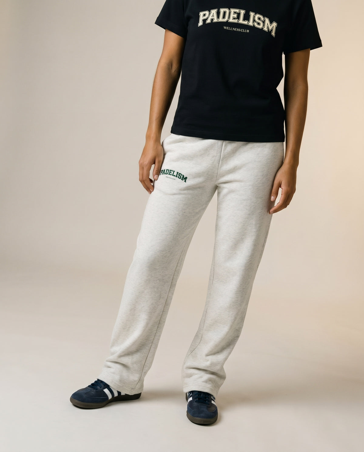 Padelism Wellness Club Pants - Oat Gray