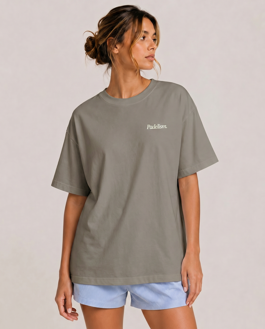 Sunday Padel Club Gray Camel Female Front
