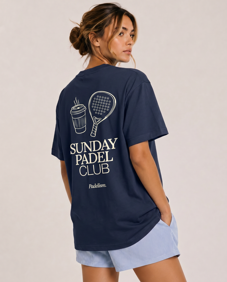 Sunday Padel Club Navy Female Back