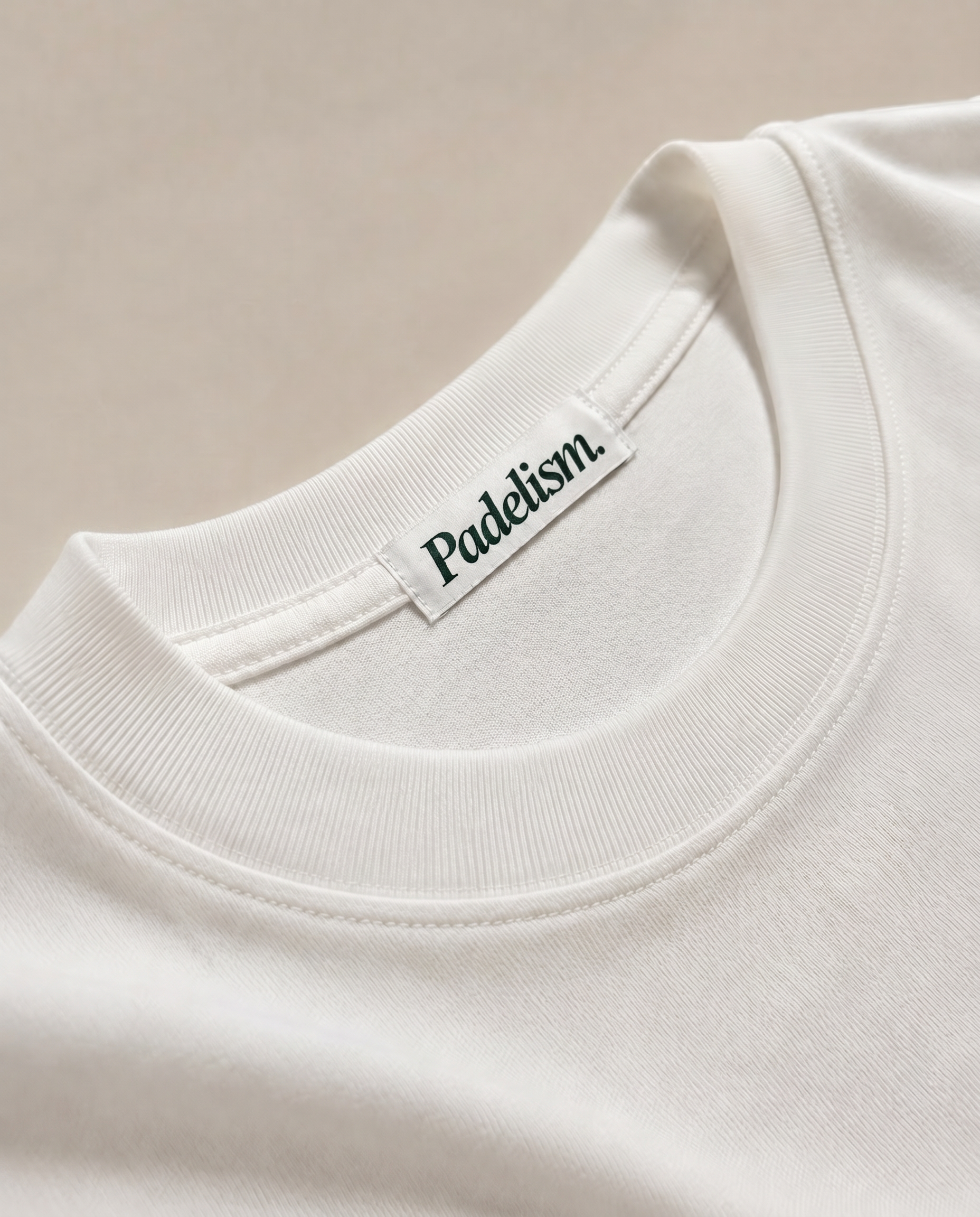 Sunday Padel Club White Detail