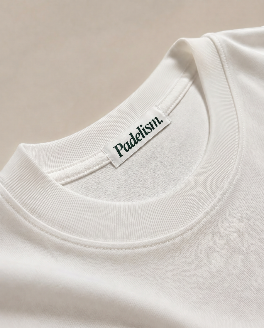 Sunday Padel Club White Detail