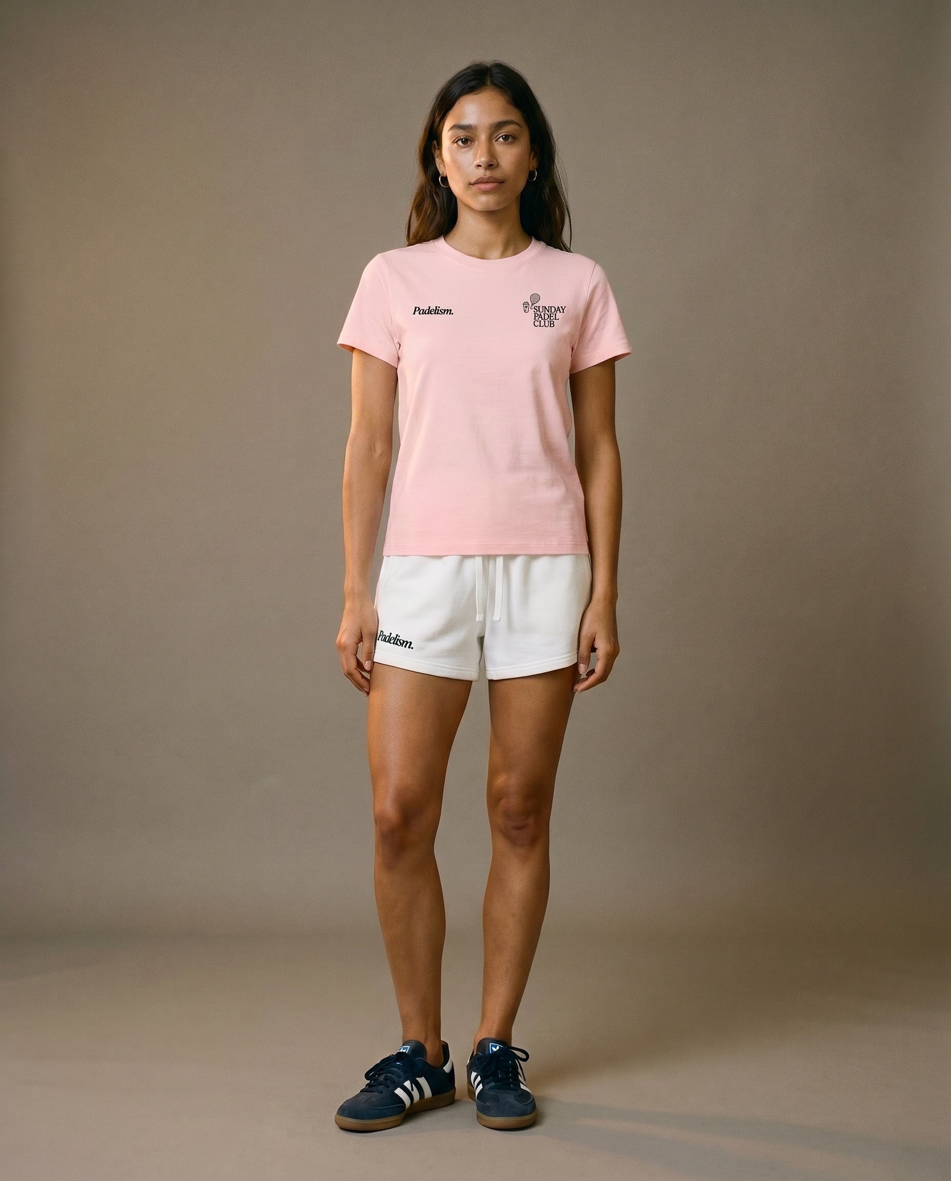Sunday Padel Club Crewneck T-Shirt - Pink