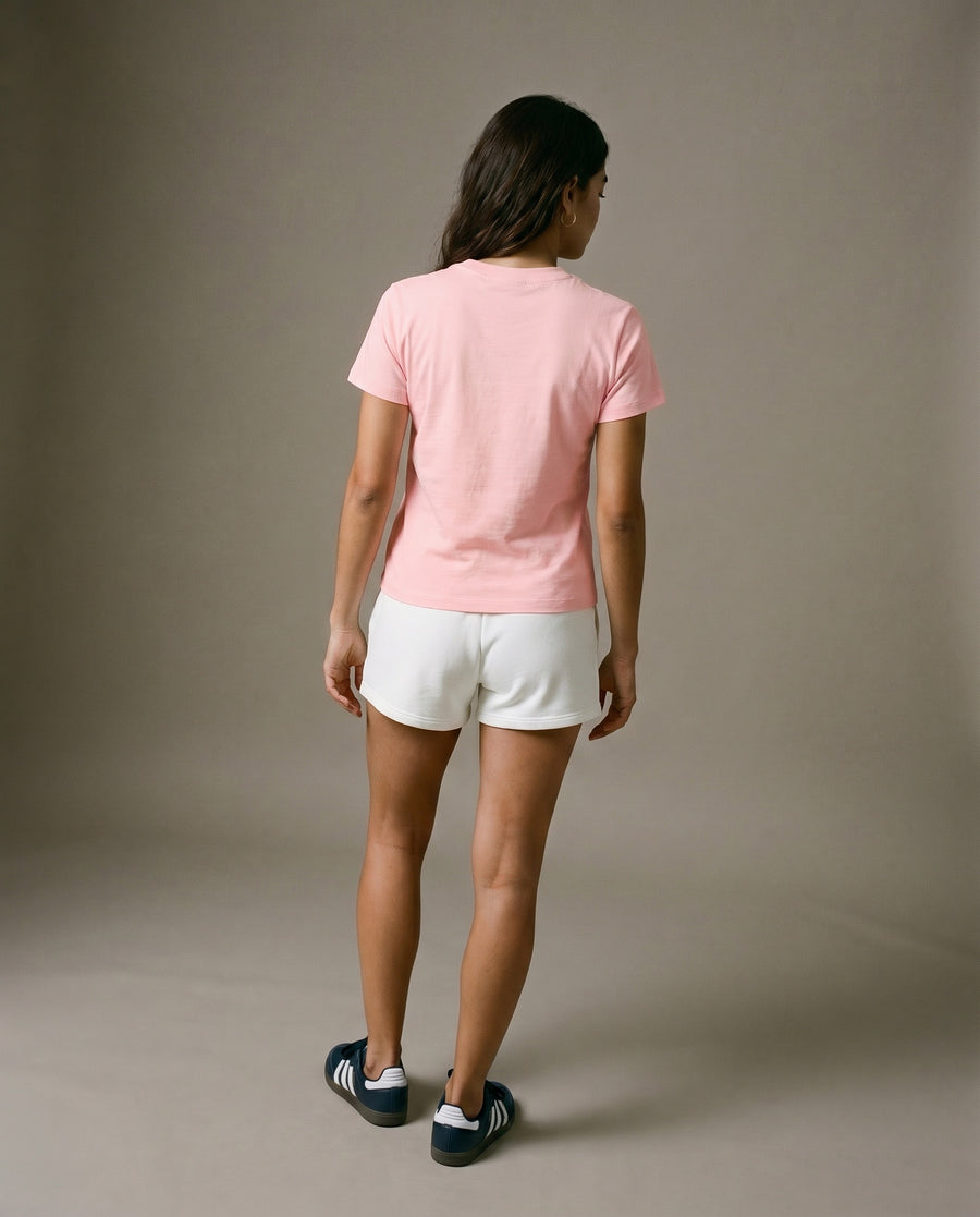 Sunday Padel Club Crewneck T-Shirt - Pink