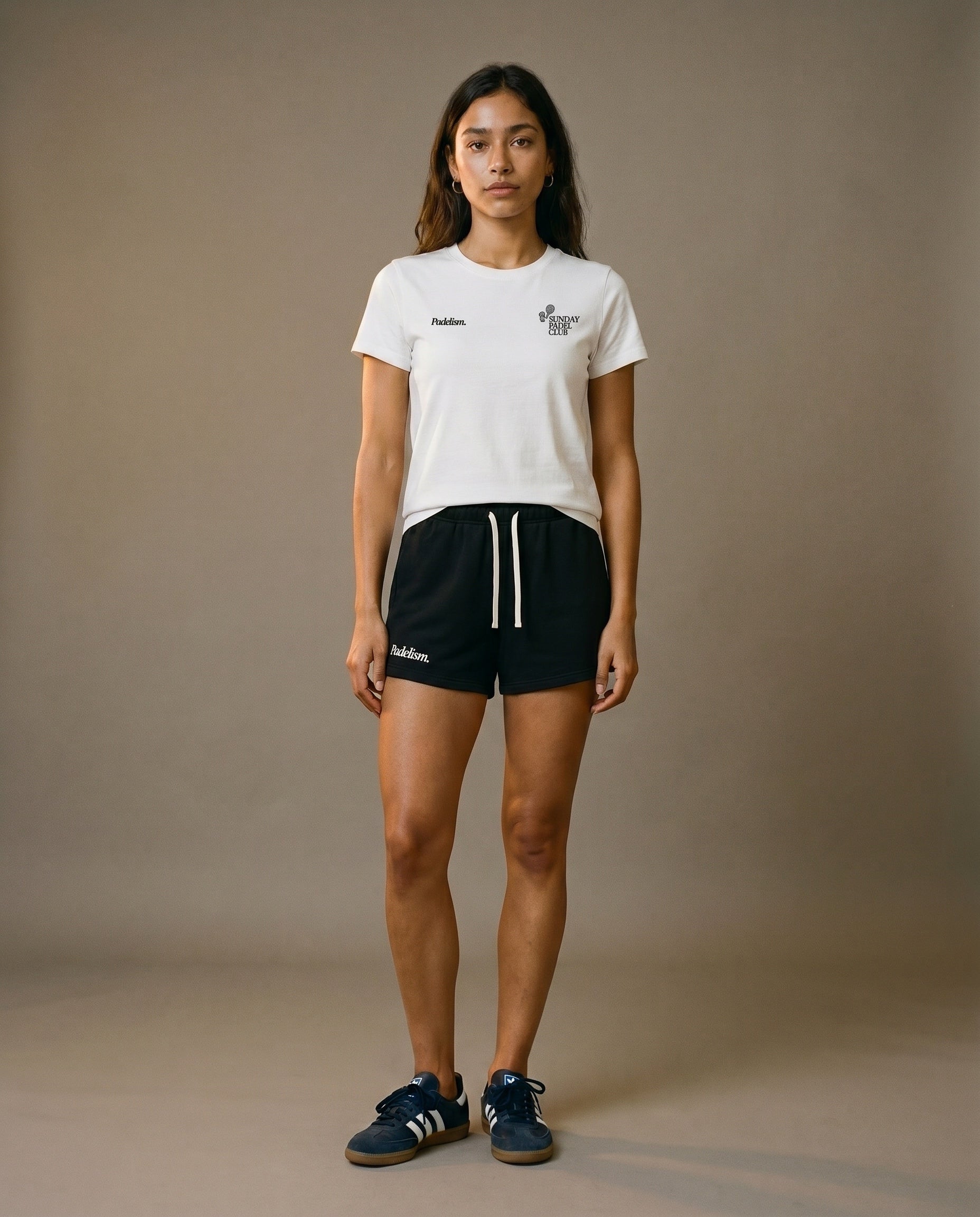 Sunday Padel Club Crewneck T-Shirt - White