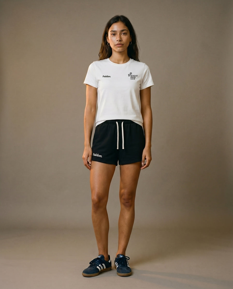 Sunday Padel Club Crewneck T-Shirt - White