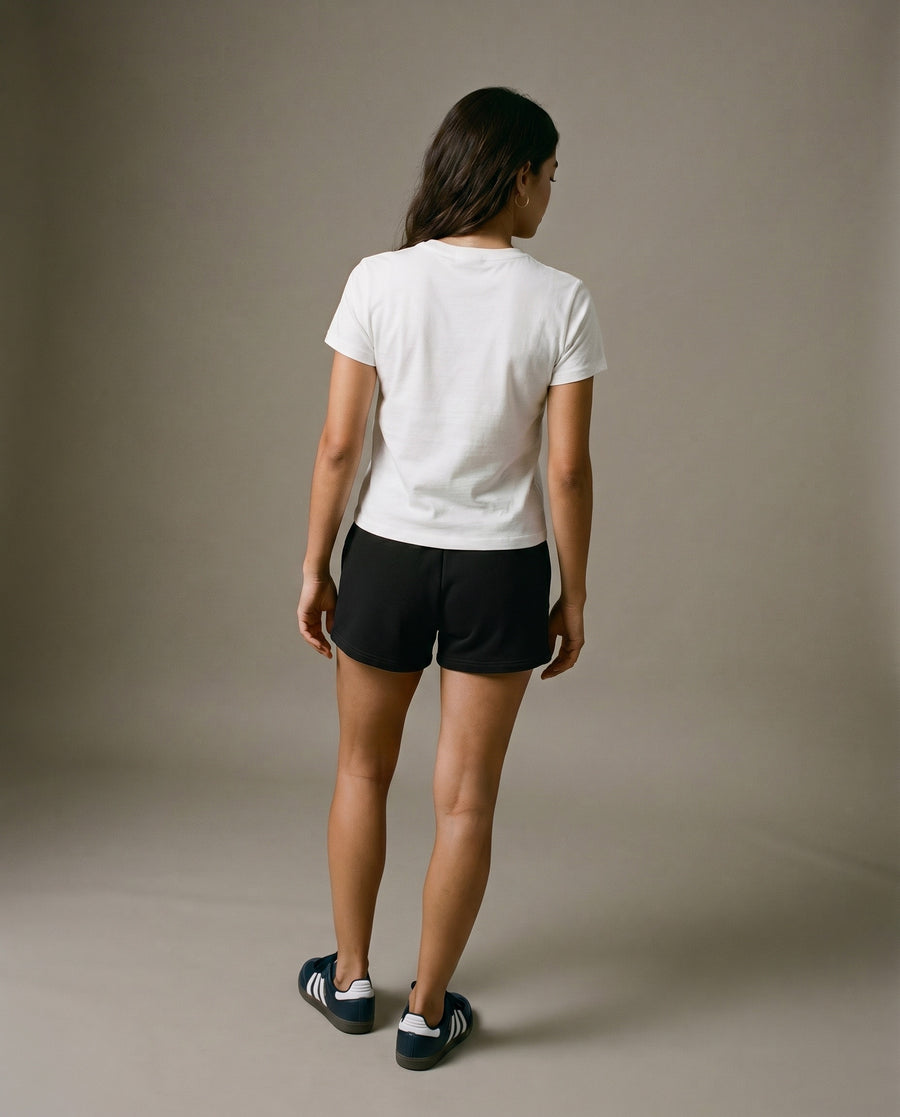 Sunday Padel Club Crewneck T-Shirt - White