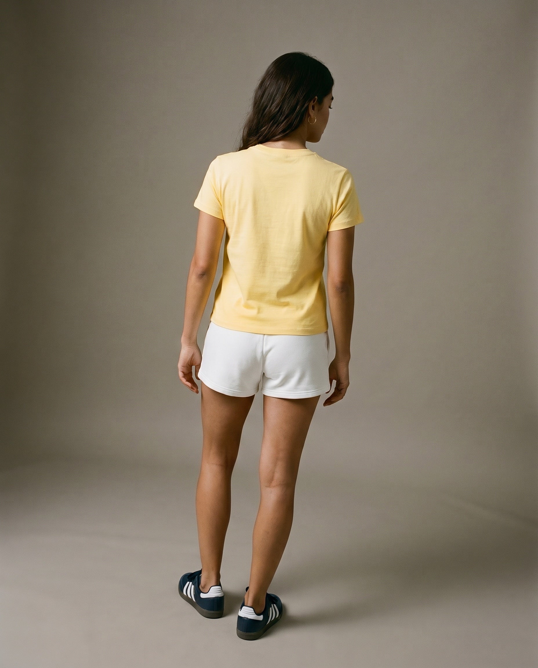 Sunday Padel Club Crewneck T-Shirt - Yellow