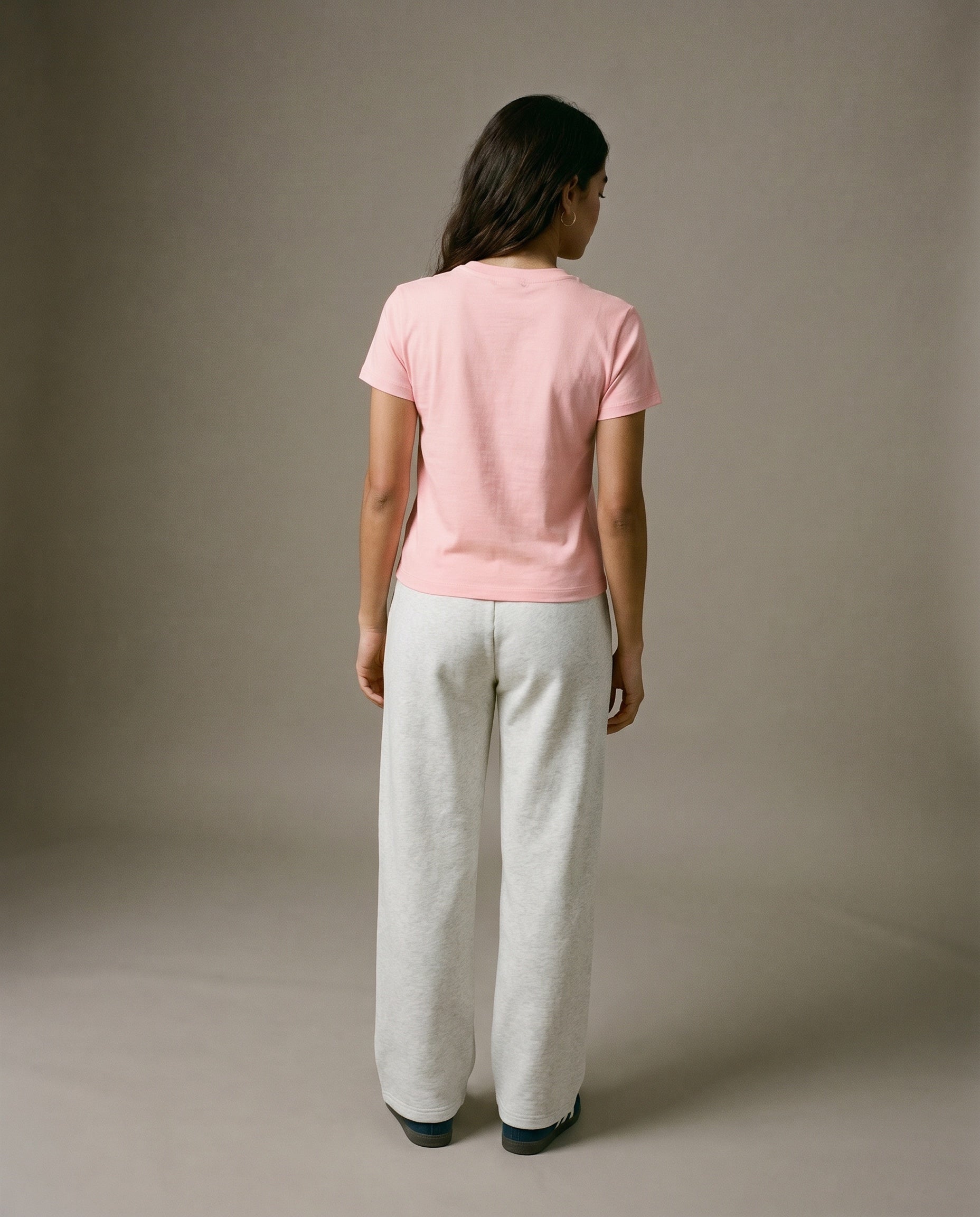 Padelism Wellness Club Crewneck T-Shirt - Pink